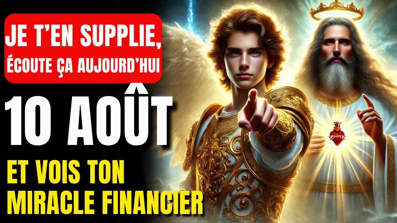 Je T’EN SUPPLIE, écoute ÇA ! ✨ 777 EFFATA – Les MIRACLES de SAINT MICHEL vont descendre sur toi !