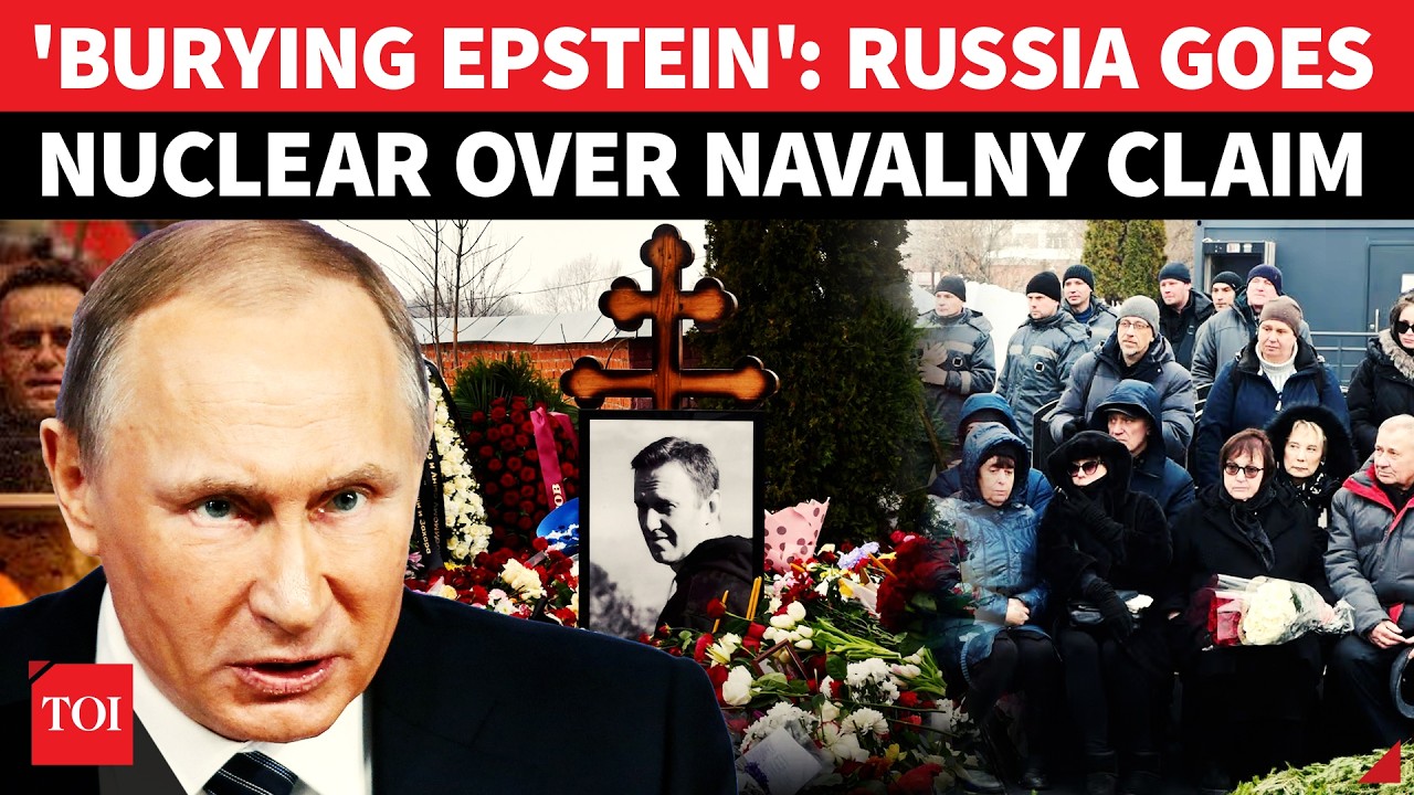 Russia Drops Epstein Bombshell On Europe; Reveals 'UNHEARD INFORMATION' After Navalny Death Claim