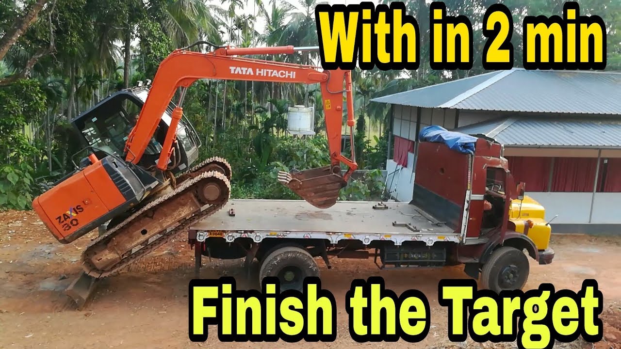 Hitachi loading to Lorry