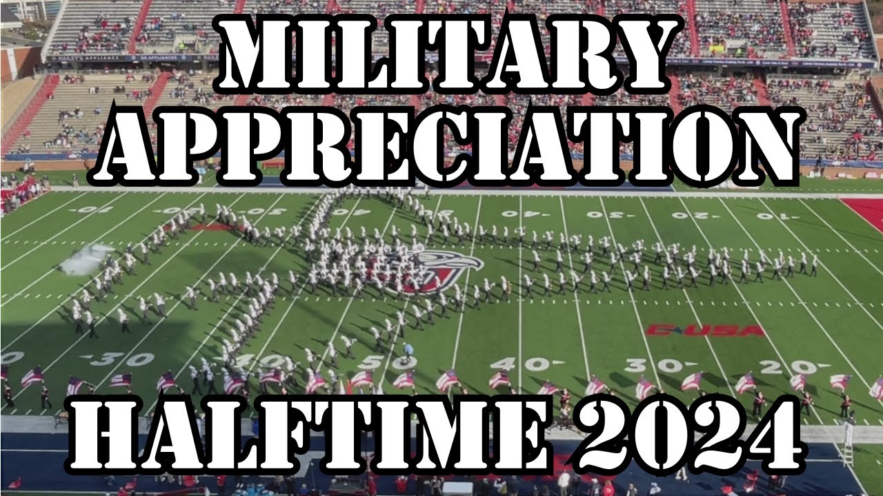 Liberty University Marching Band 2024 Military Appreciation Show