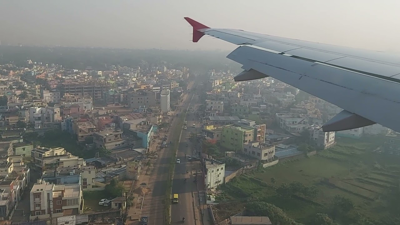 Bhubaneswar Airport Landing