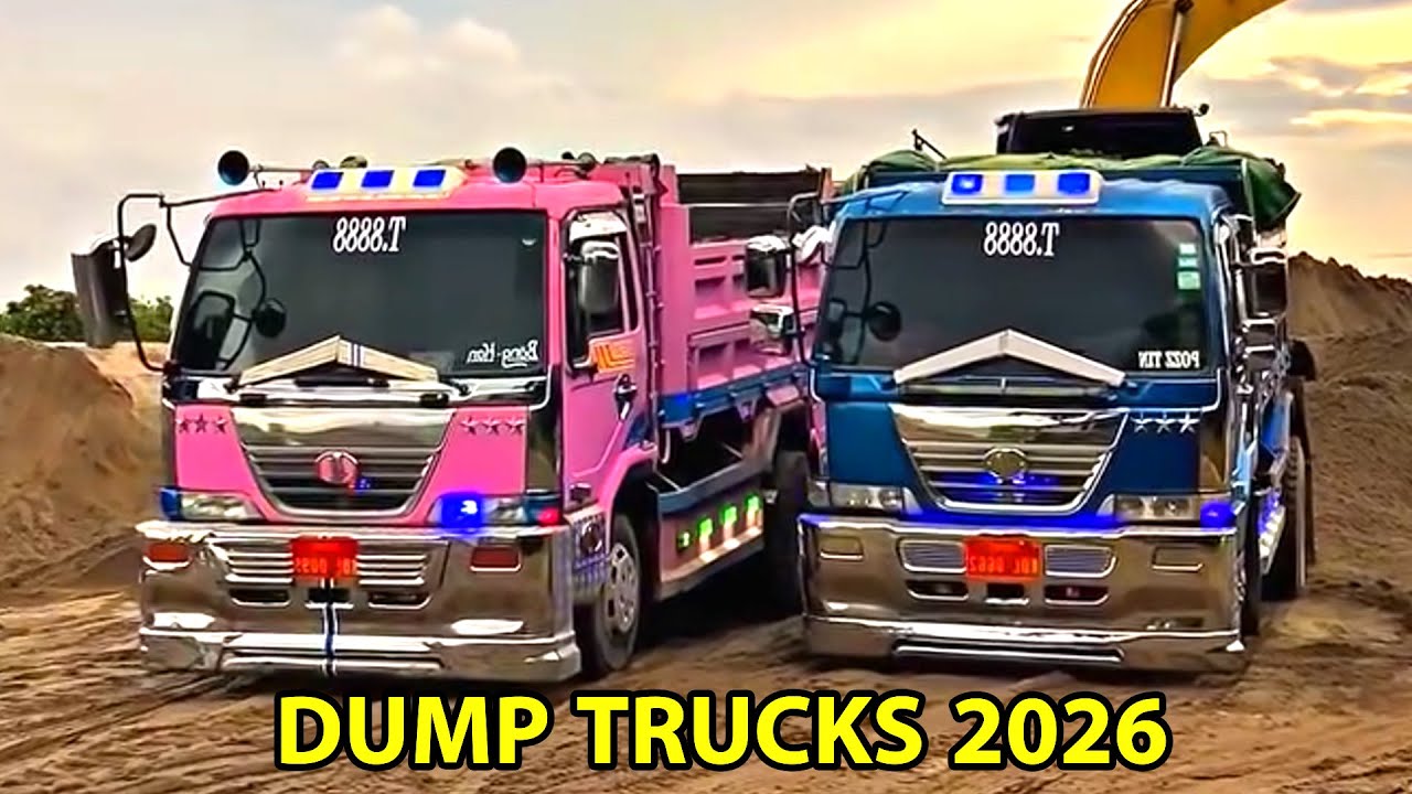 Dump trucks new style famous 2026 4K