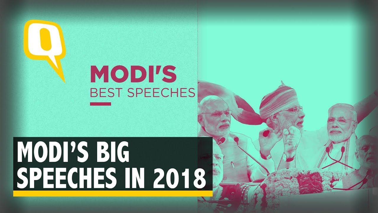 Fakir Se Chowkidaar Tak, Throwback to Modi’s Big Speeches in 2018 | The Quint
