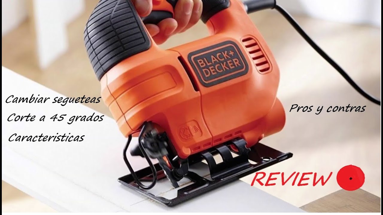 Sierra caladora Black & Decker 🛠