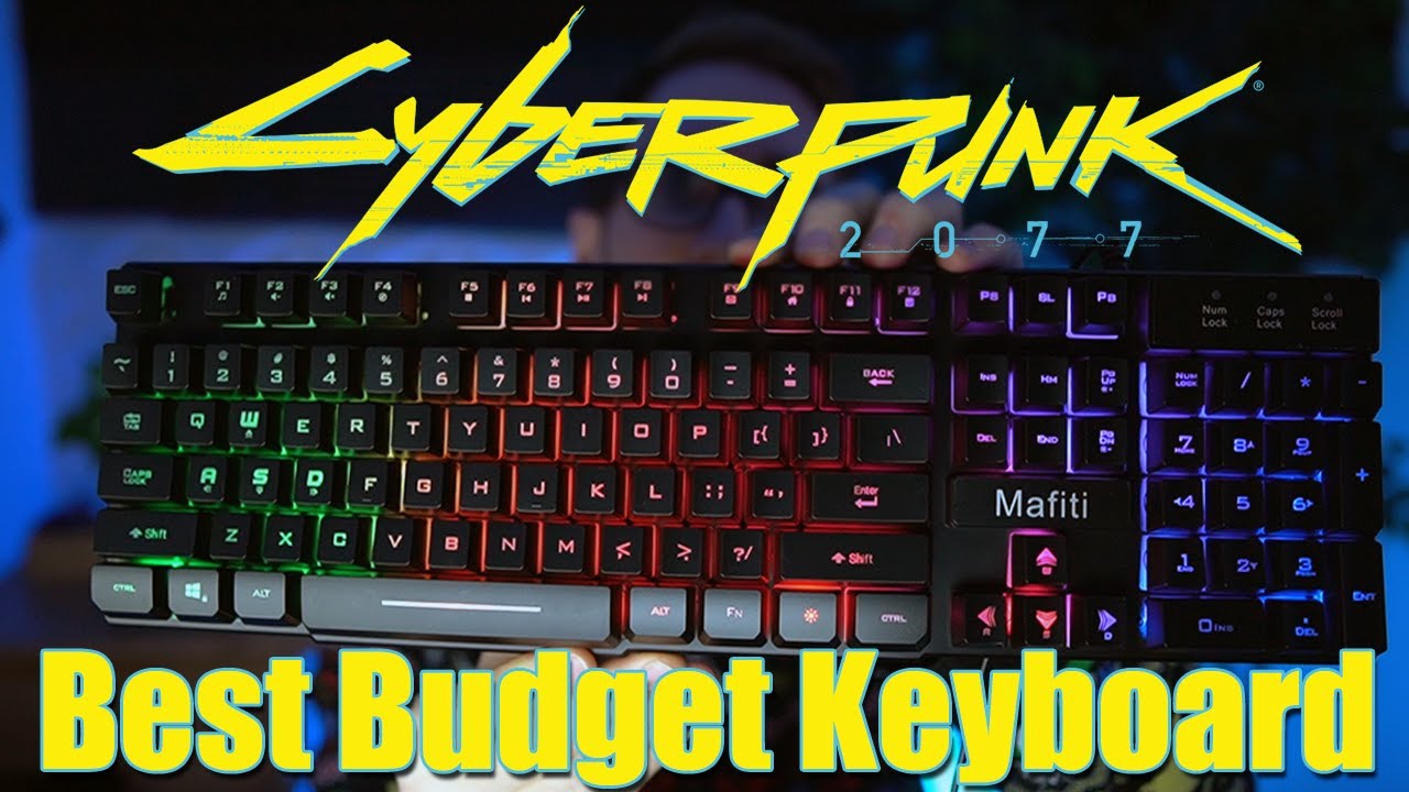 Best Budget Gaming LED Keyboard & Mouse for Cyberpunk 2077
