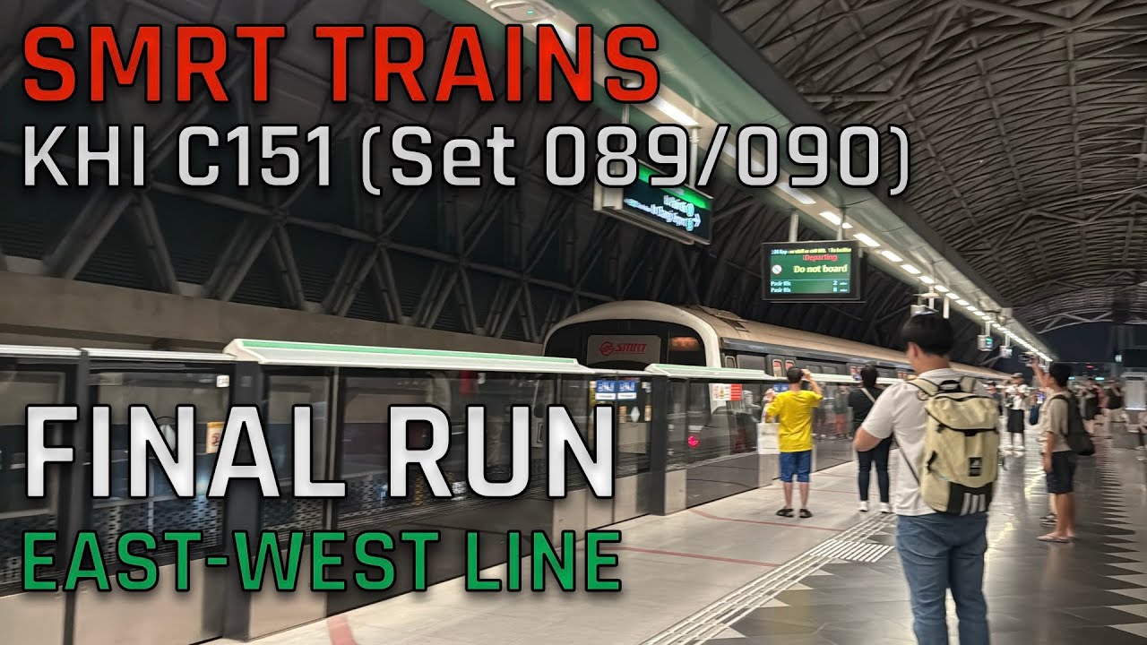 The C151’s Final Run on the East-West Line (Set 089/090)