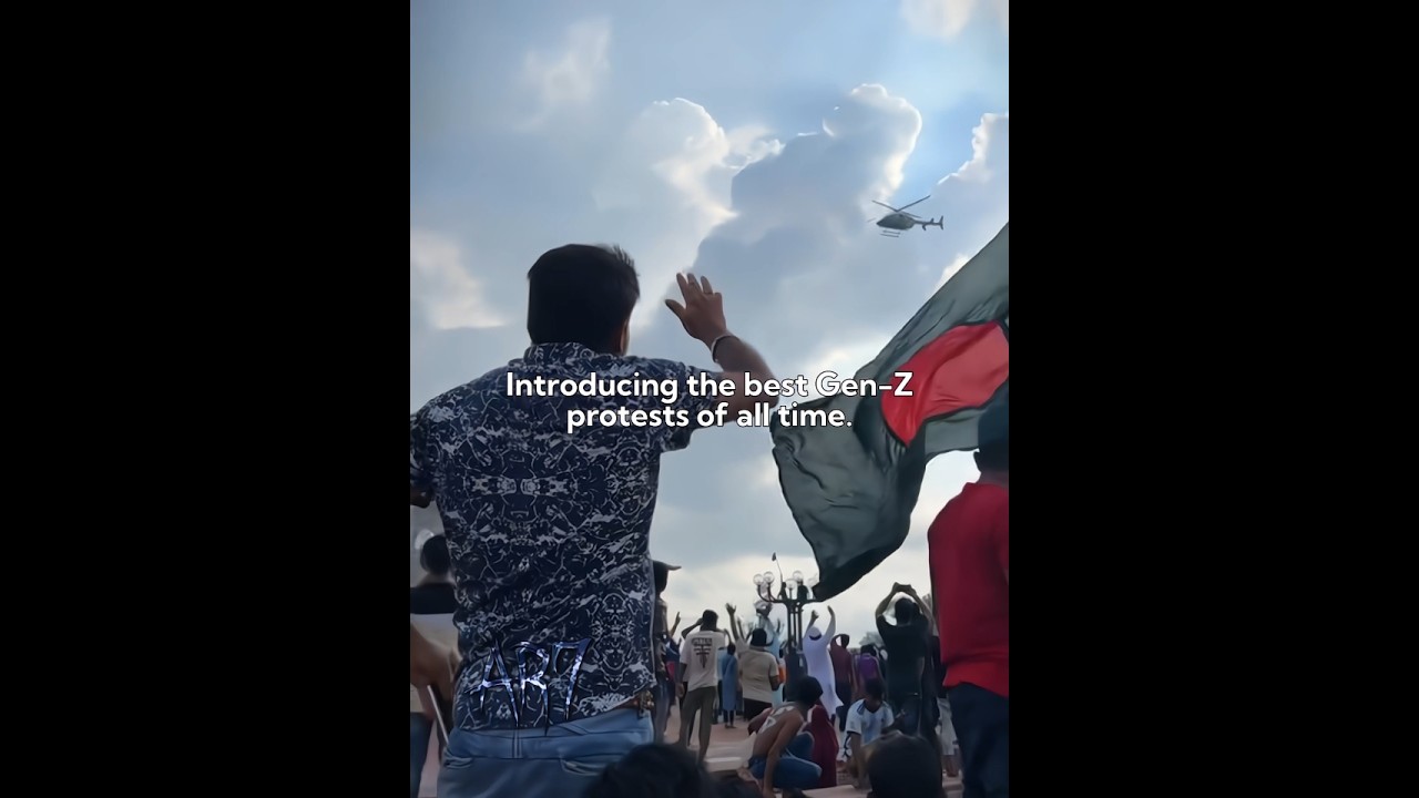 The best Gen-Z protests of all time...🇧🇩🔥#bangladesh #protest #trending #ar7 #edit #fyp #viralvideo
