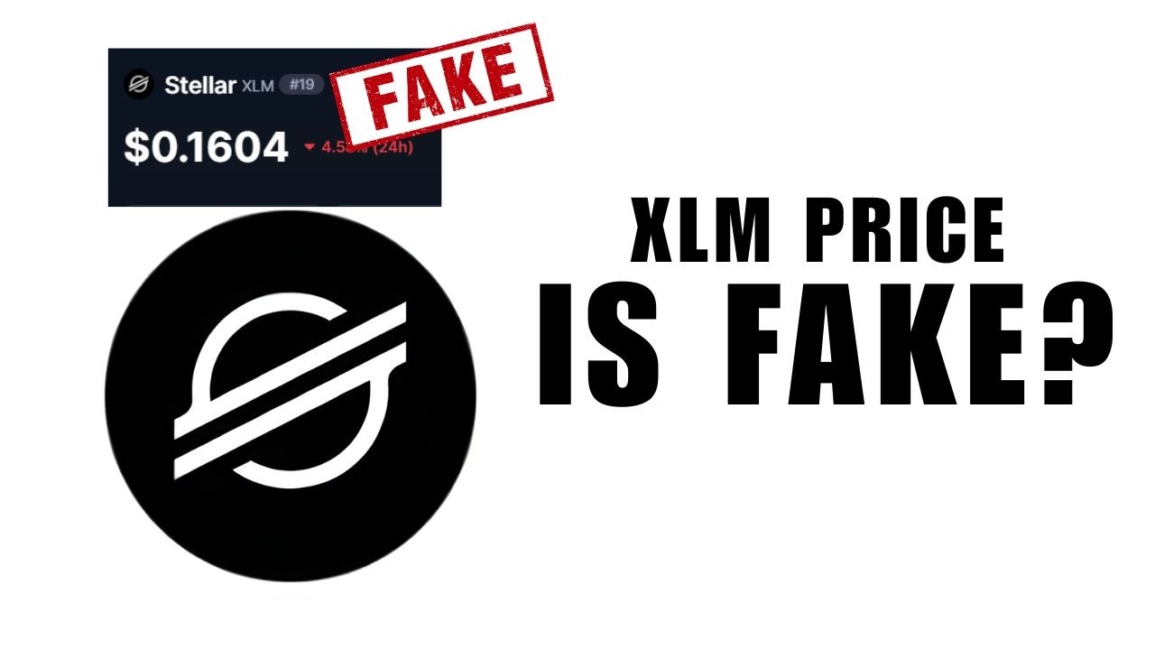 XLM'S PRICE IS FAKE! IF YOU HOLD XLM THIS IS VERY IMPORTANT TO KNOW