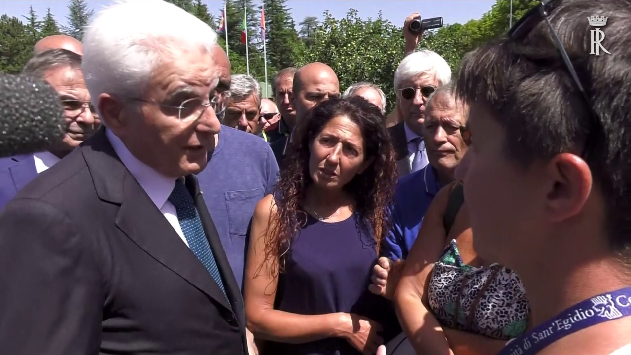 MATTARELLA VISITA AMATRICE
