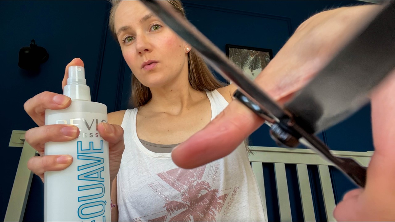 Aggressive, Chaotic, Unhinged ASMR Haircut 🥸