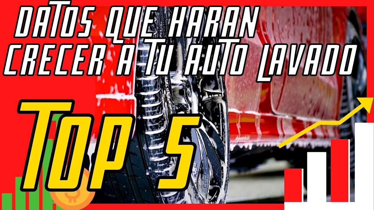💎5 DATOS QUE HARÁN CRECER TU AUTO LAVADO🤑
