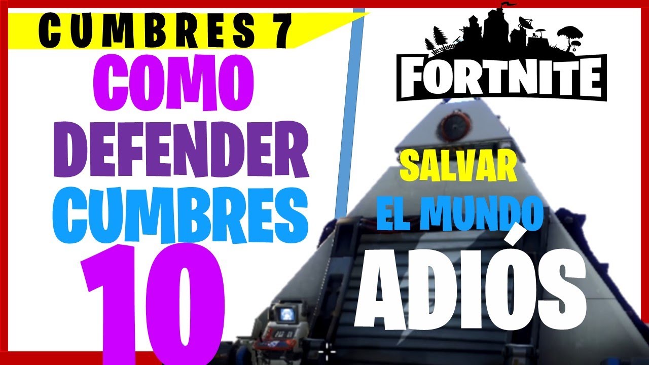 Como TRAMPEAR - CUMBRES LEÑOSAS 10 - FACIL (PICOS TRENZADOS) SALVAR EL MUNDO FORTNITE - UKEADOZ 2020