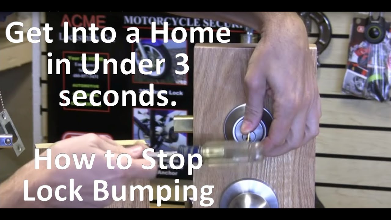 What is Lock Bumping - How to Stop Bump Keys