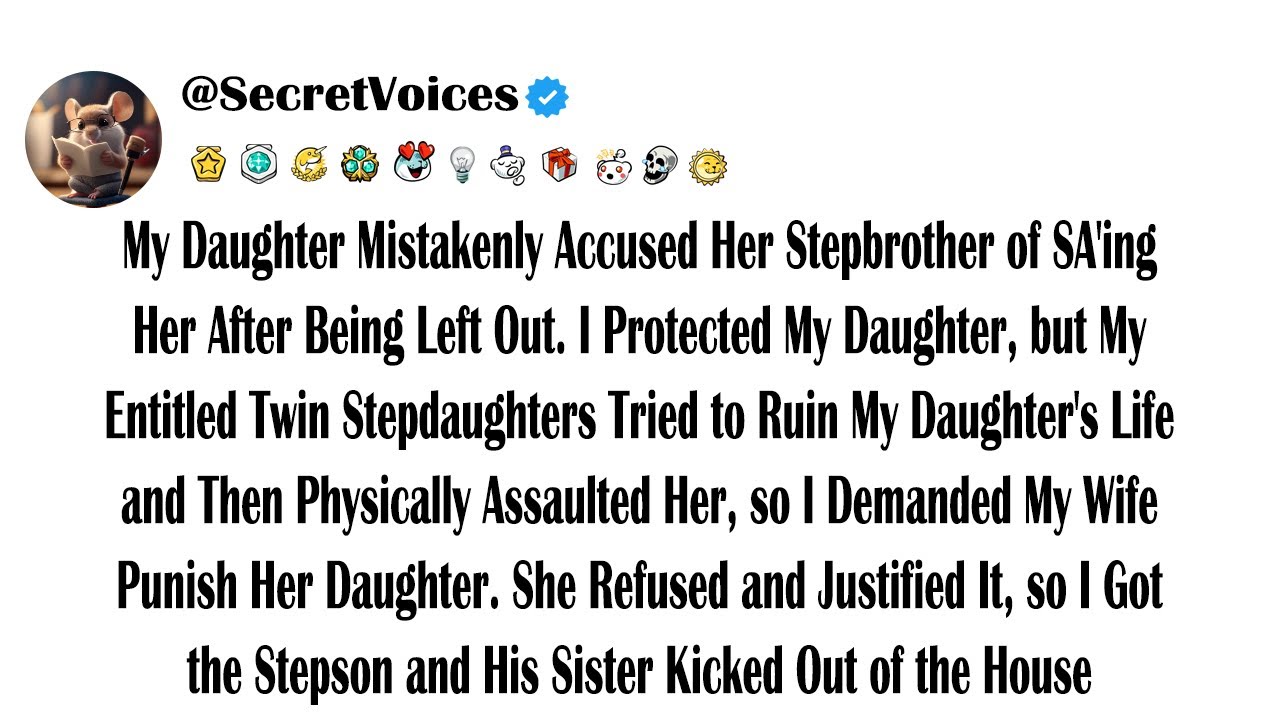 My Daughter Mistakenly Accused Her Stepbrother of SA'ing Her After Being Left Out. I Protected My...