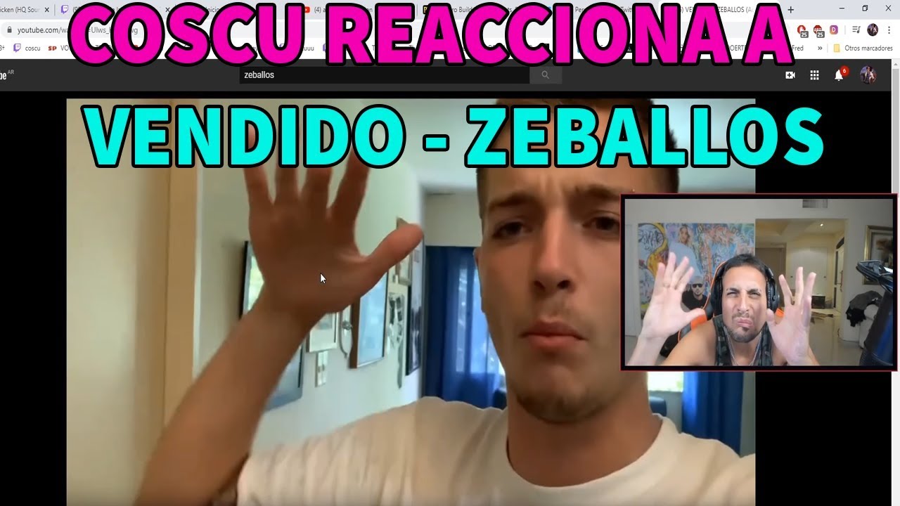 COSCU REACCIONA A VENDIDO - ZEBALLOS