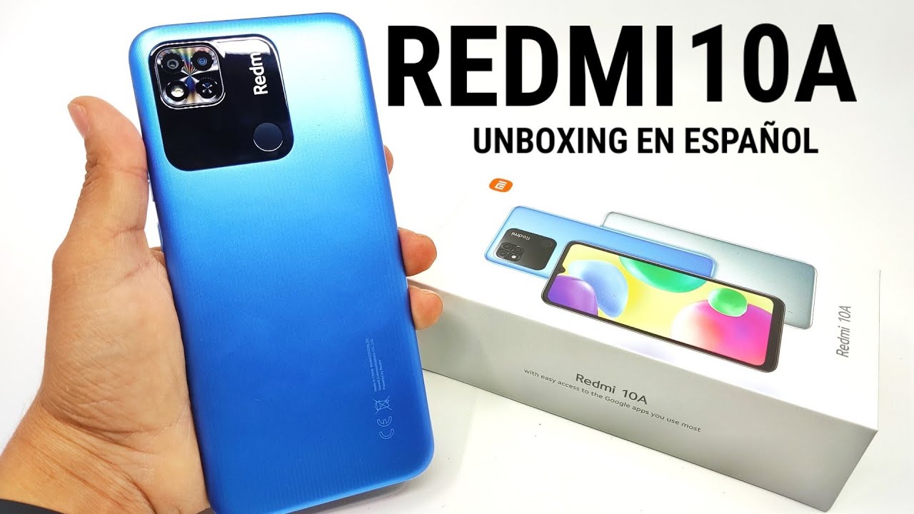 Redmi 10A Unboxing en Español