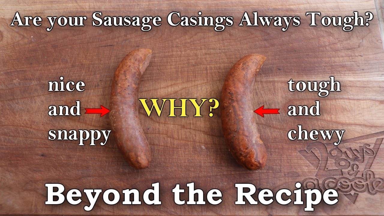 Никогда больше не ешьте жесткую оболочку для колбасы | Beyond the Recipe