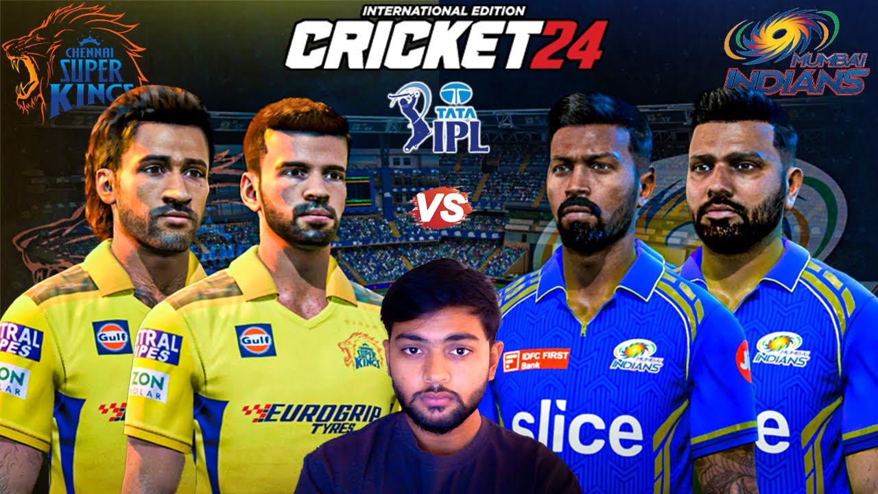 El Classico of IPL!! CSK vs MI in Cricket 24 😍🔥