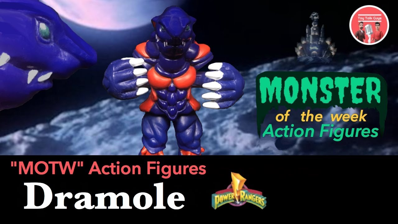 Monster of the Week Action Figures - Dramole - Mighty Morphin' Power Rangers - Action Figure Review