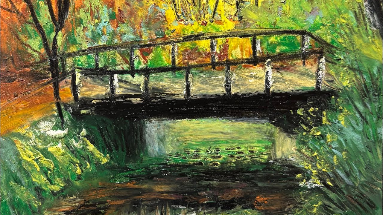 How to Layer Oil Pastels for Realistic Water Reflections ✨
