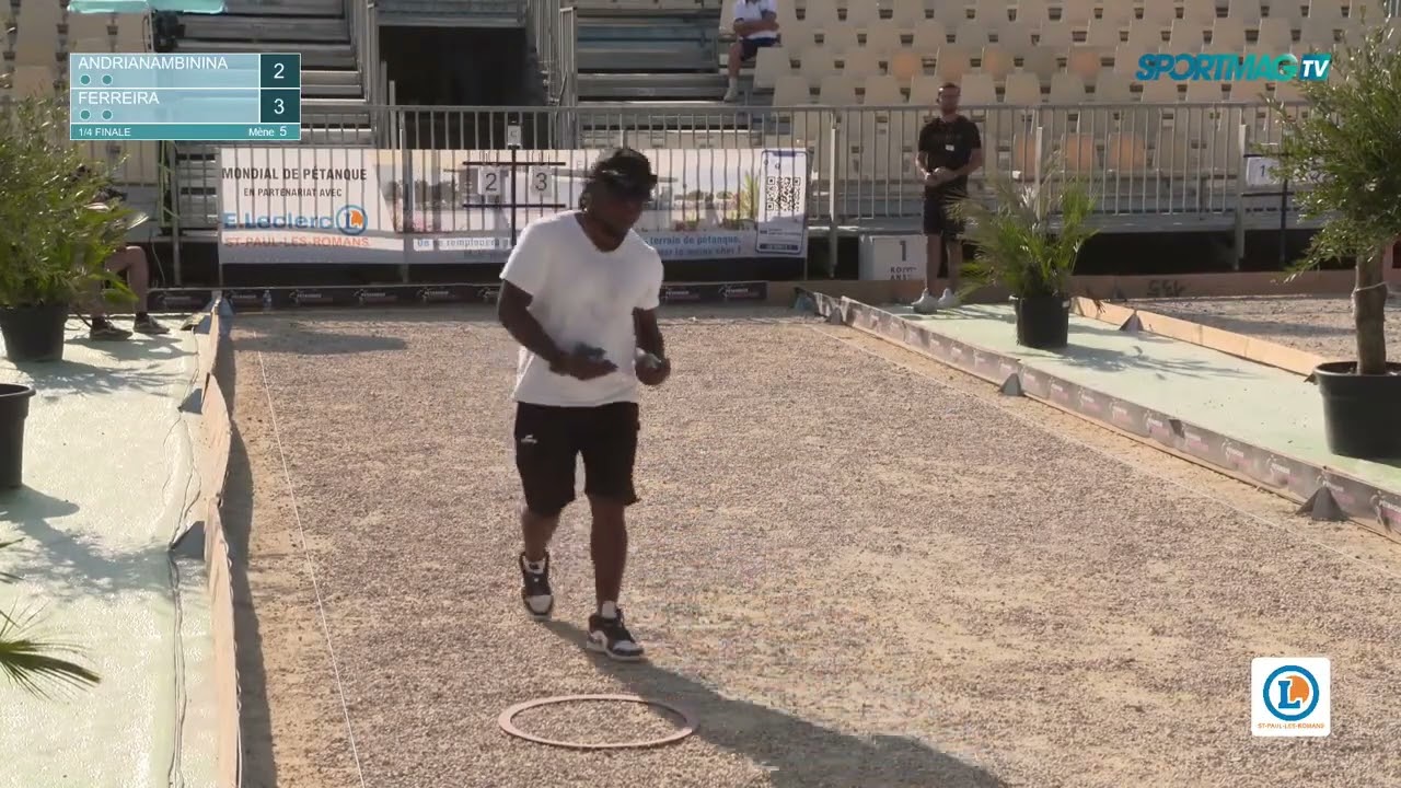Mondial La Romanaise à pétanque : Andrianambinina / Ferreira