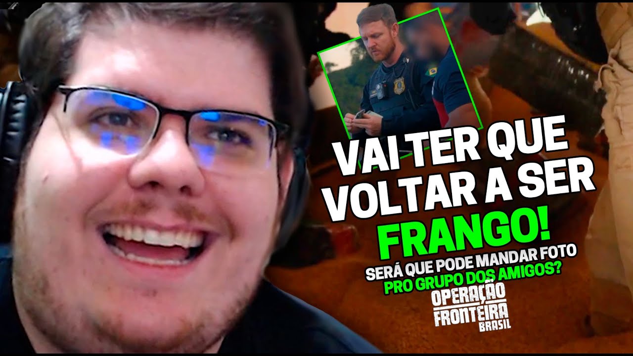 CASIMIRO REAGE: OPERAÇÃO FRONTEIRA #07 - O GRINGO NÃO CURTIU A ABORGADEM | Cortes do Casimito