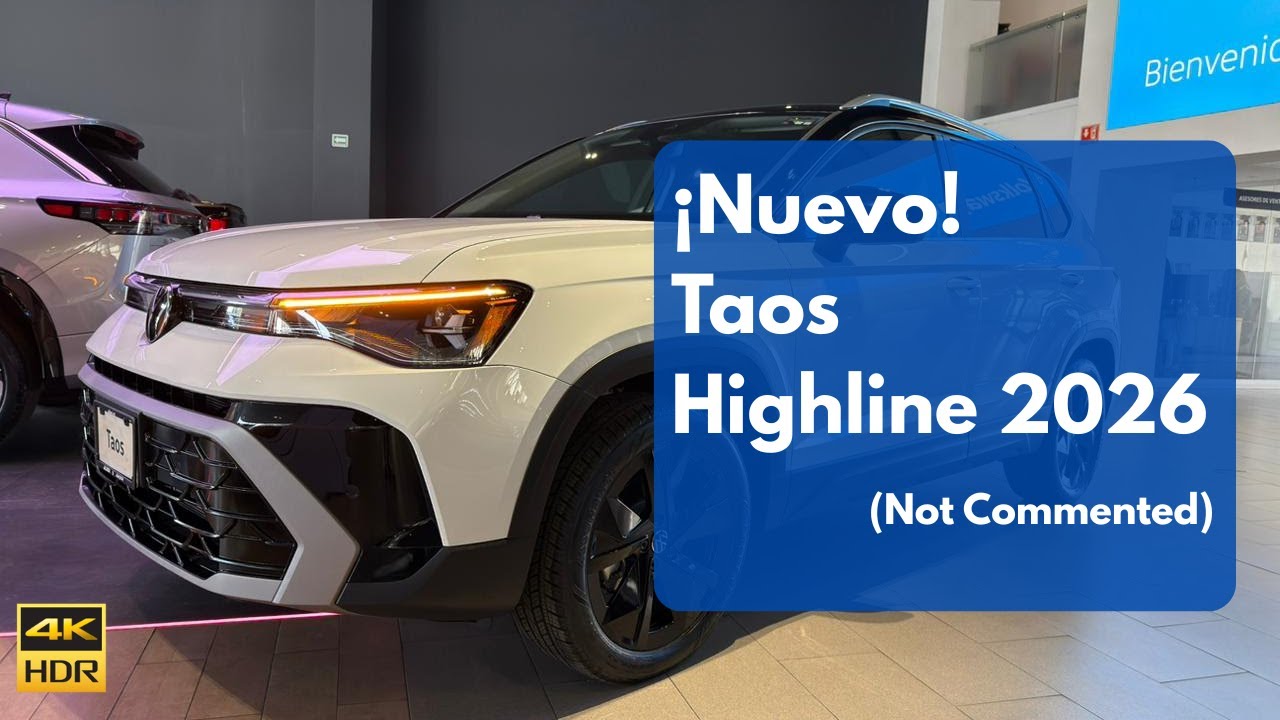 Descubre Nuevo Taos Highline 2026 Sin comentarios #4K #hdr #taos