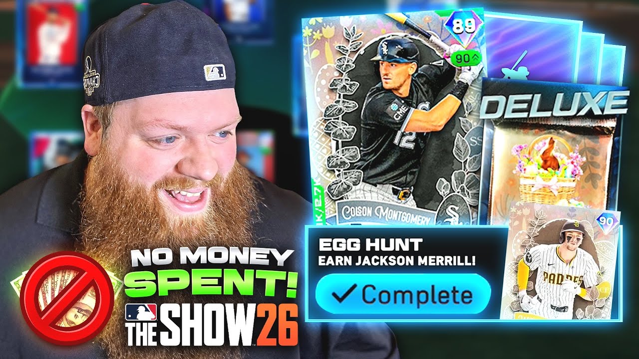 NEW EGG HUNT EVENT IS FUN! NEW FREE COLSON MONTGOMERY IS FUN | MLB The Show 26