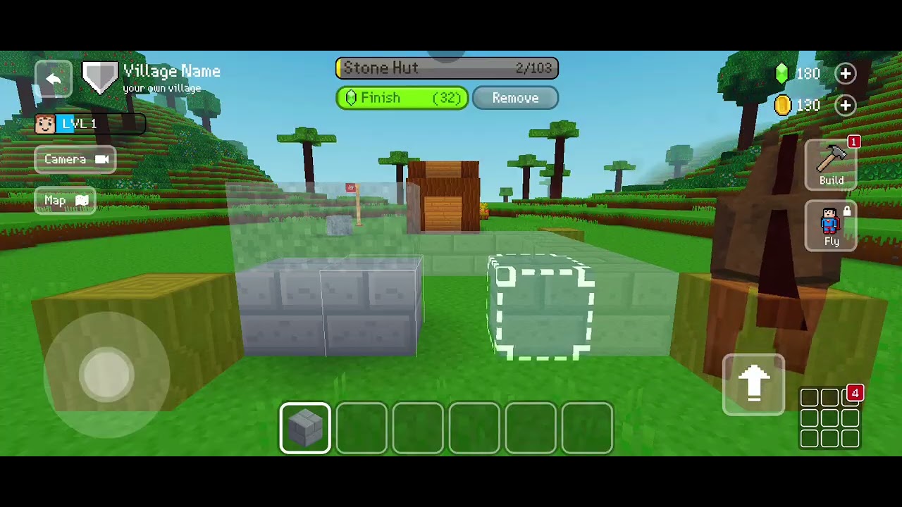 Today I am building a house in block