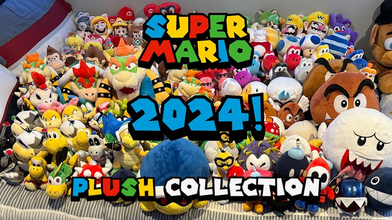 My 2024 Mario Plush Collection! - TCNat