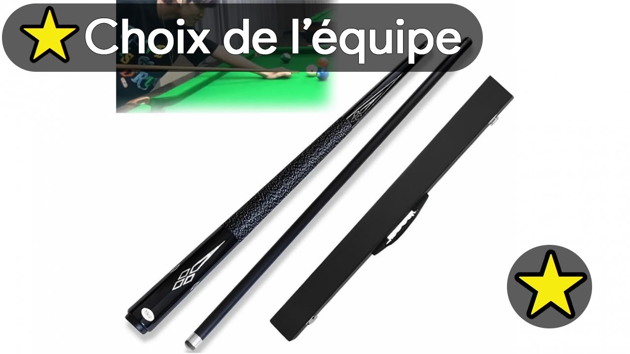 🏆 TOP 3 MEILLEUR QUEUE DE BILLARD EN FIBRE DE CARBONE 2025 🎱