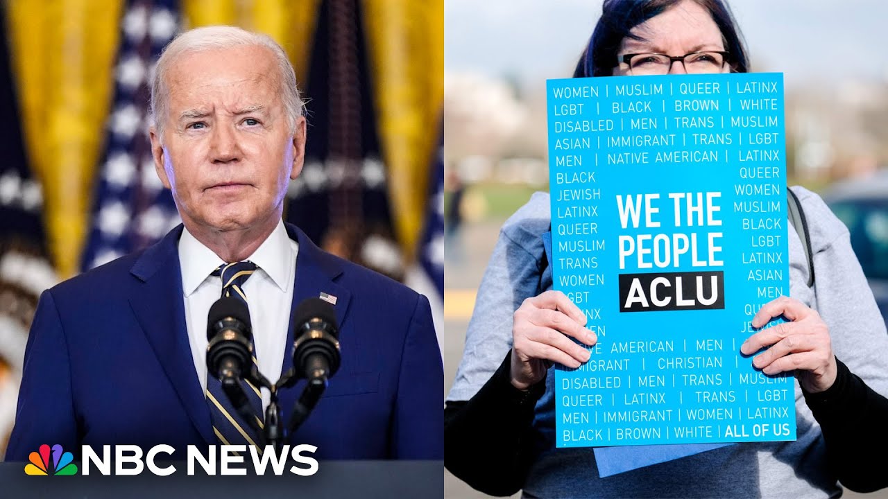 Biden takes executive action to drastically tighten border as ACLU responds with a lawsuit