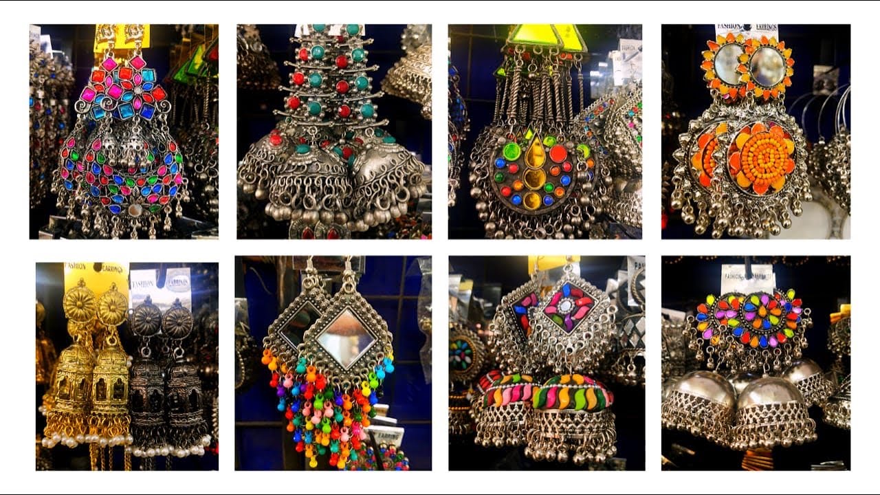 Oxidised Jewellery@Wholesale| Latest Black Polish, Afghani, @OxidisedJewelry |Wholesale Market Delhi