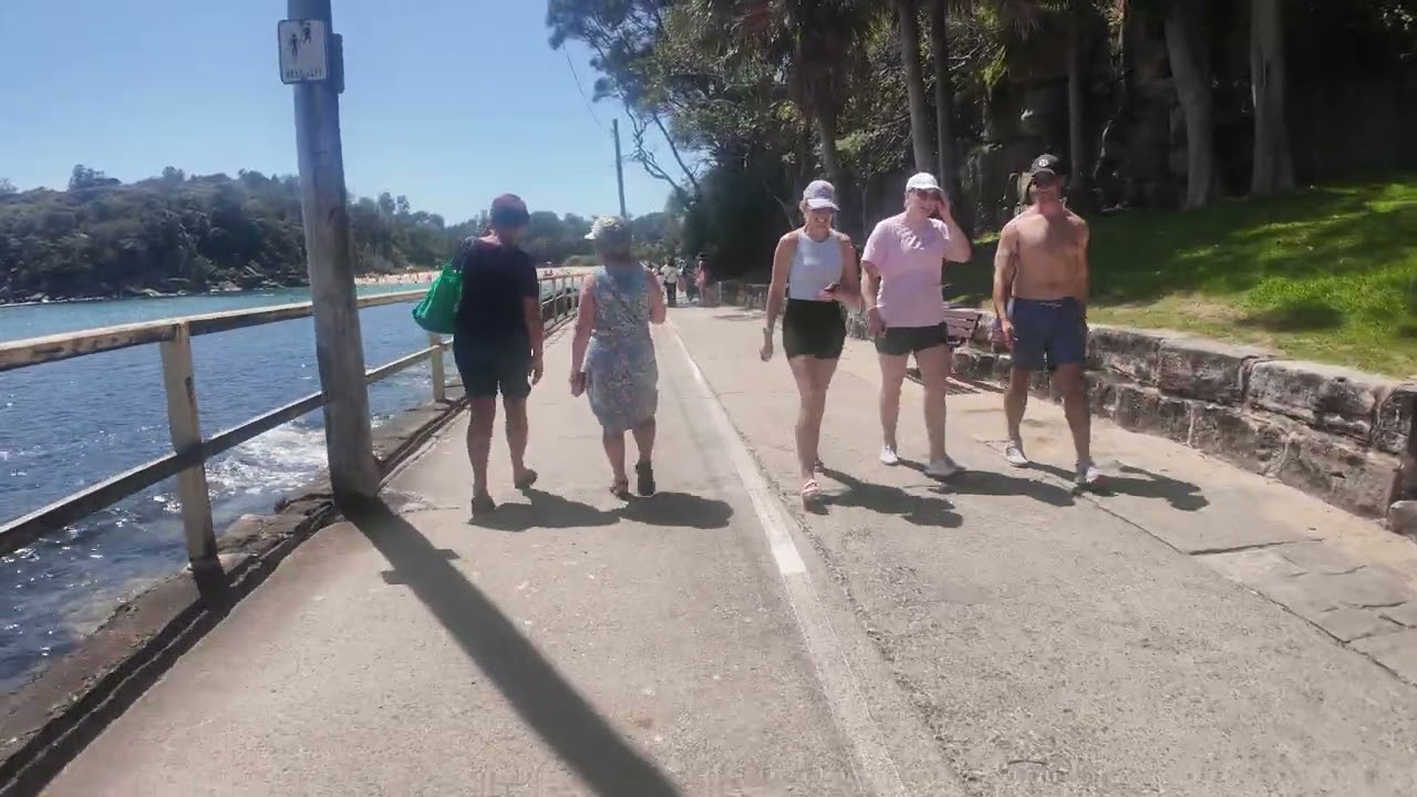 Manly Walking tour 4K Shelley beach 