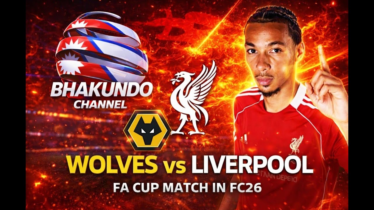 Wolves vs Liverpool | FA Cup Match | FC26 Gameplay | Bhakundo