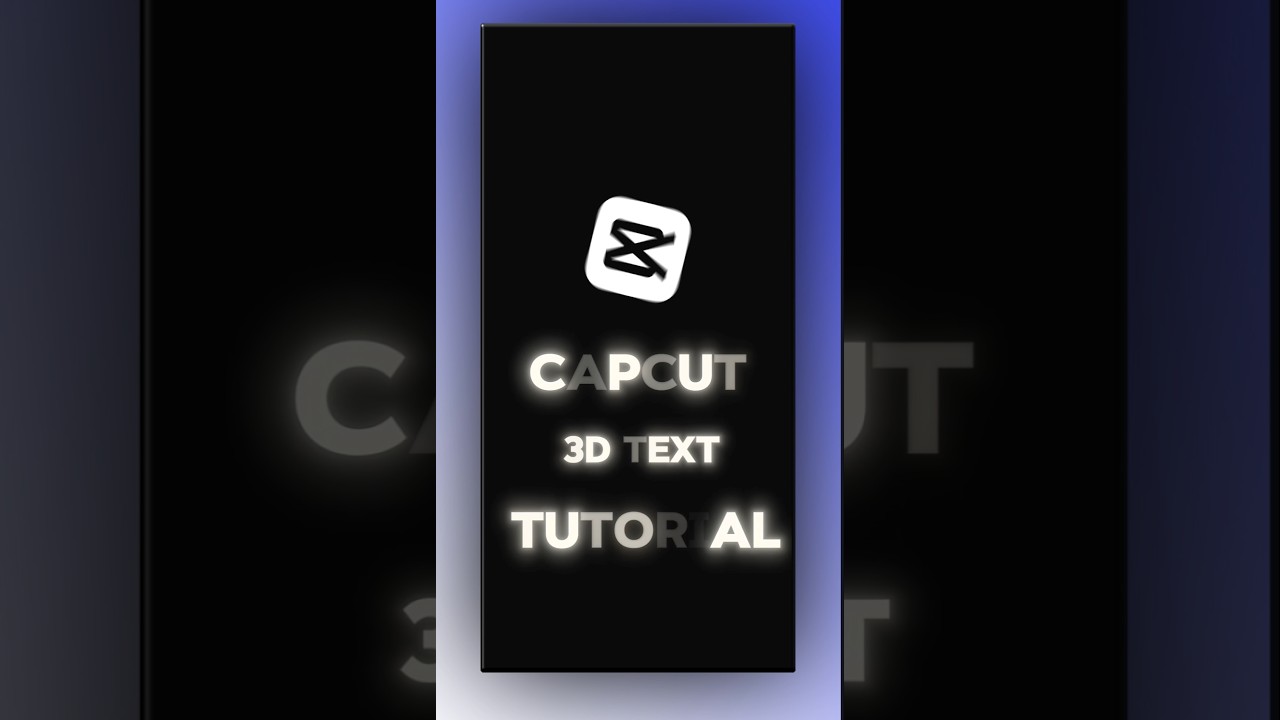How to create 3d text animation 📈🌿 || capcut 3d text animation tutorial || #