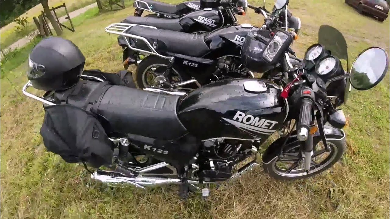 4 Romety K 125 🏍️
