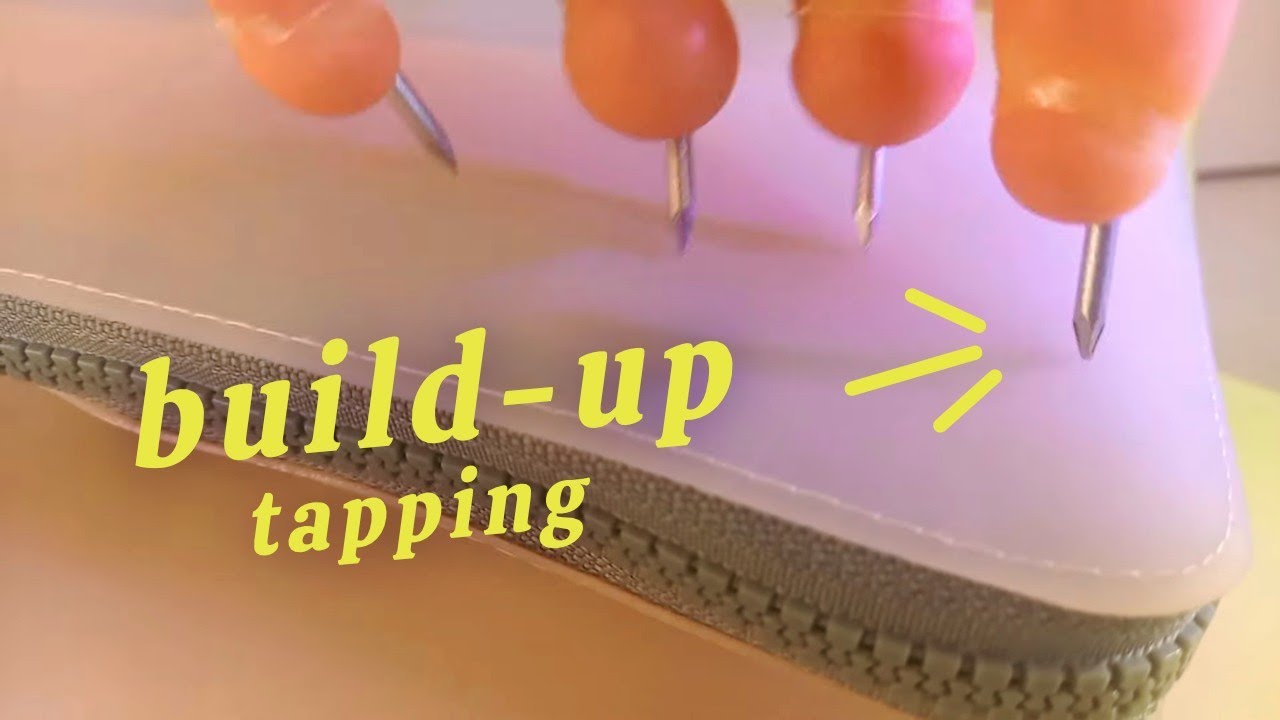 Fast Build-Up Tapping & Scratching (Lofi Anticipation Tingles⚡) ASMR