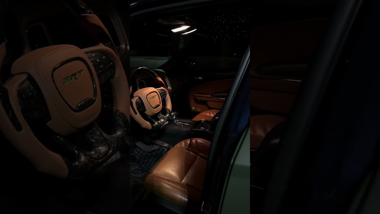 Dodge hellcat interior!🔥