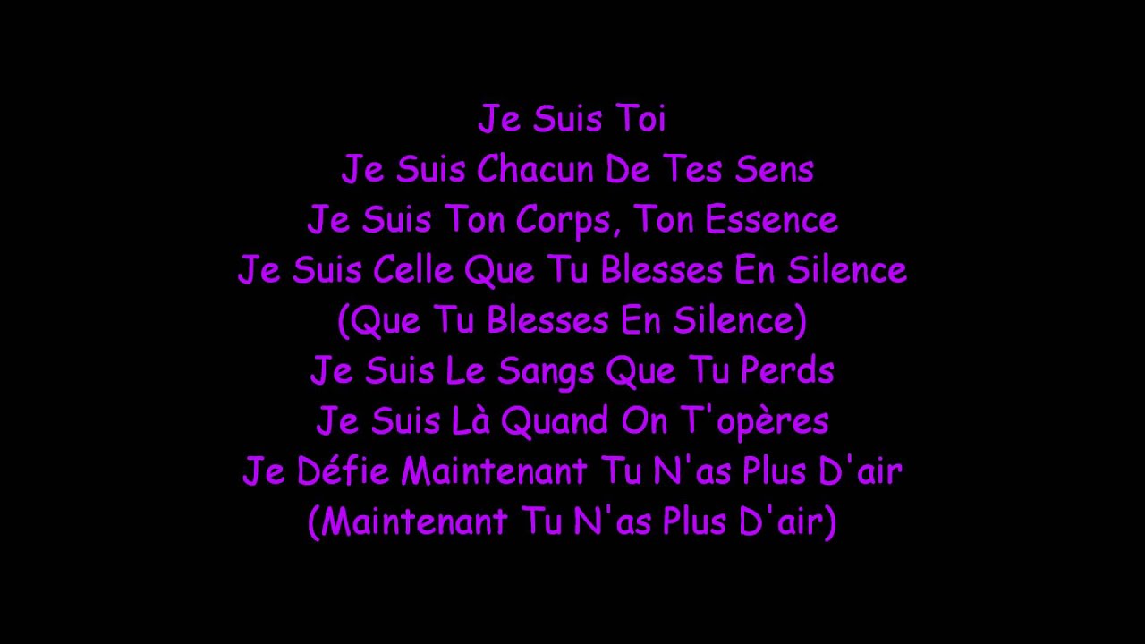 Jena Lee - Je Suis Lyrics Video