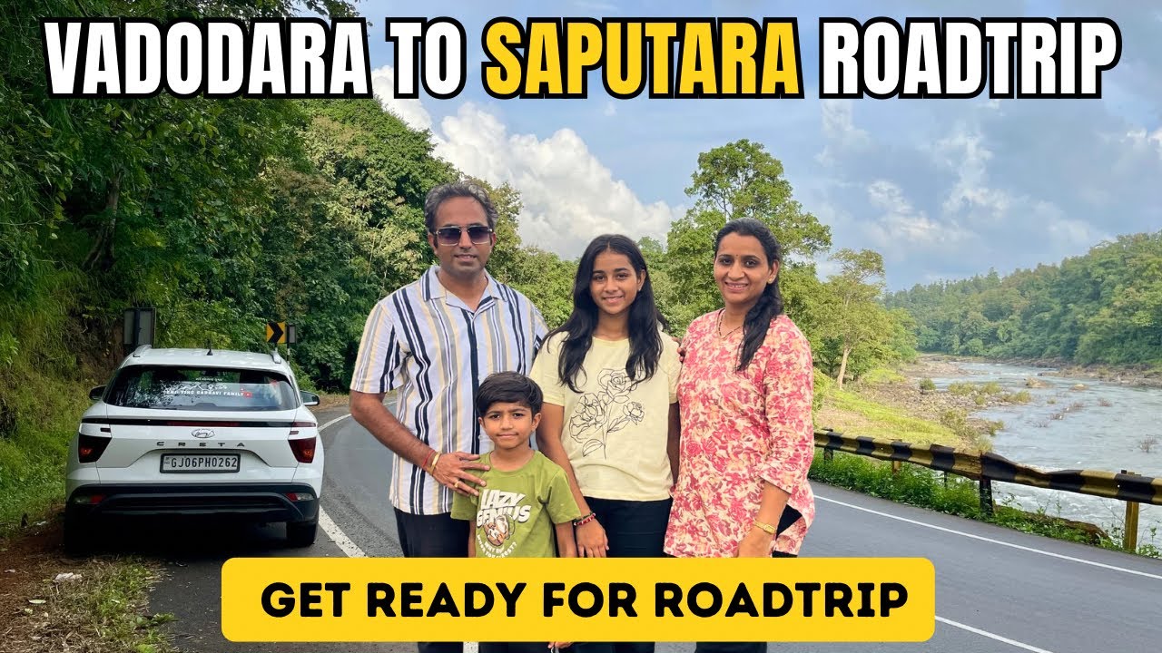 Vadodara To Saputara Family Roadtrip ॥ Enjoying Gadhavi Family ॥ #roadtrip #enjoyinggadhavifamily 