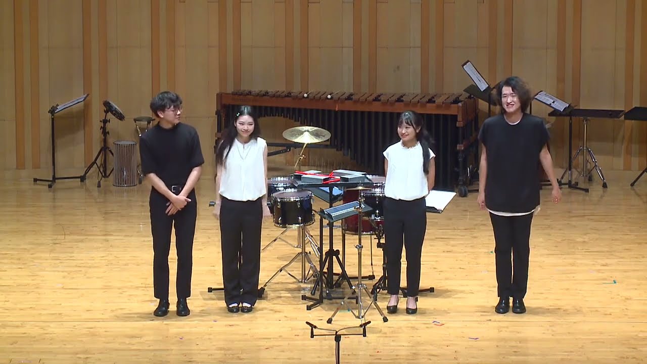 Atoms for 4 by Heng Liu | percussion quartet