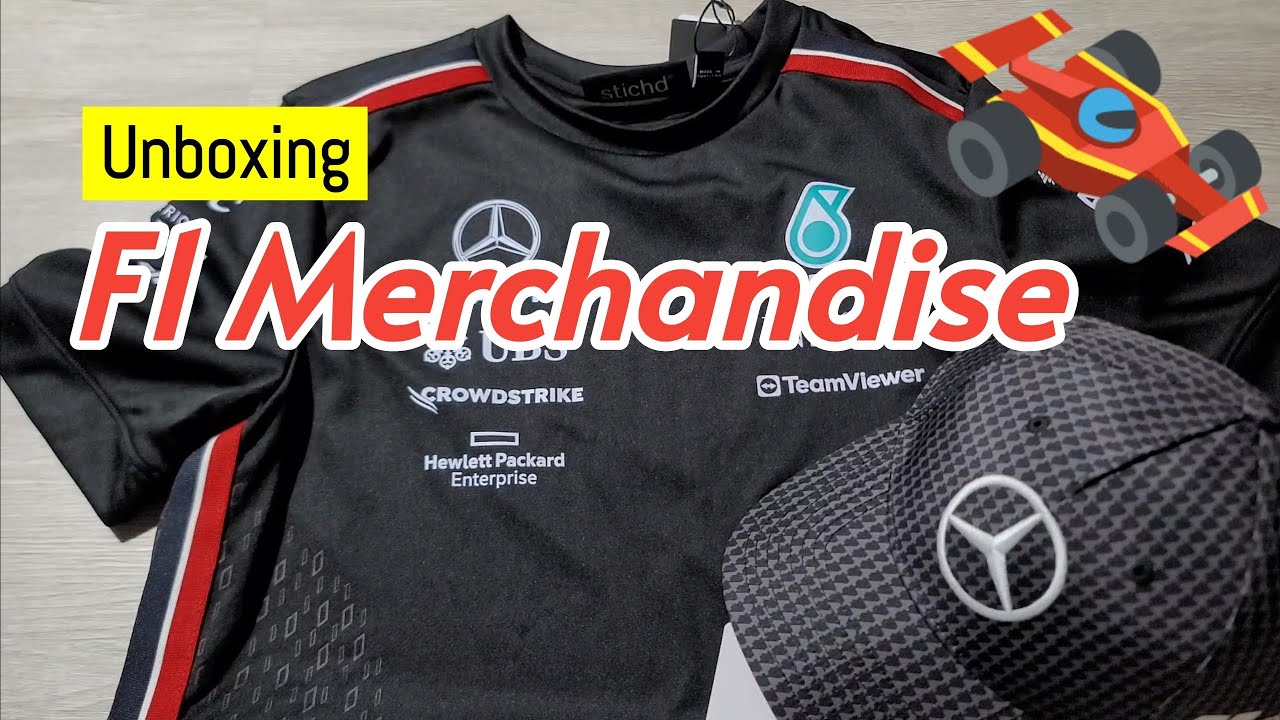 Umboxing Formula 1 Merchandise #asmr #unboxing #formula1 #f1 #lewishamilton #formulaone #racing
