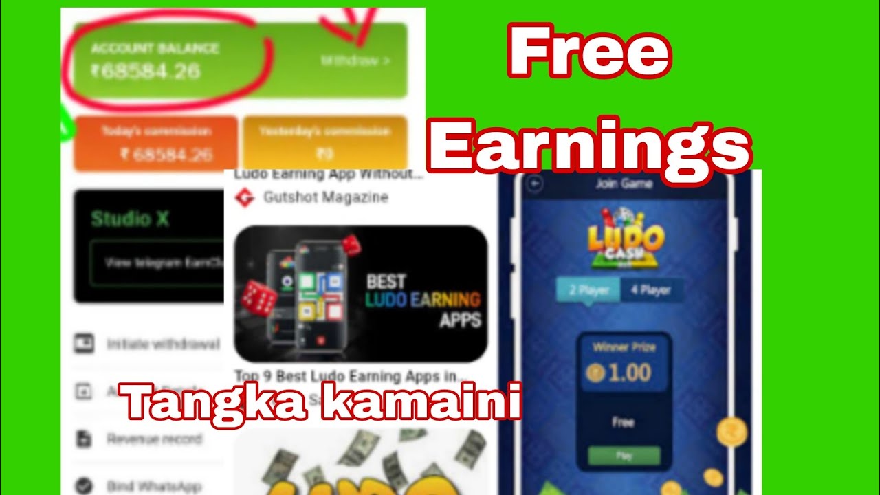Free Altue  noko donge tusie kamaiani Ludo free earnings 