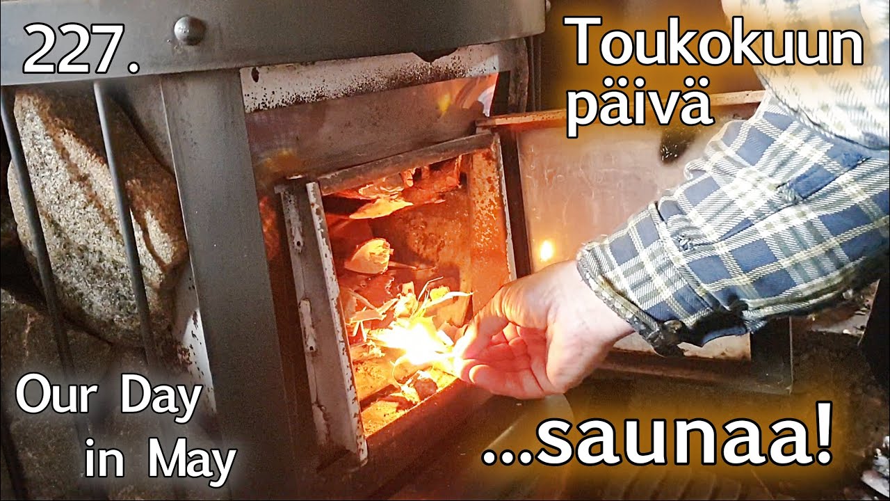 НАШ ДЕНЬ 14.5. @korpitalo #дрова #сауна #самообеспечение #поздняявесна #kuusamo