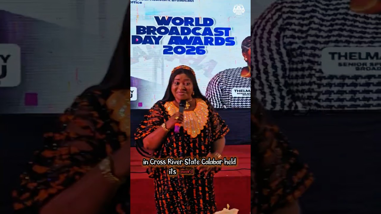 Желаем еще больших успехов в 2027 году! 🎙✨ #worldbroadcastday #crossriverstate #UnicalRadio #award