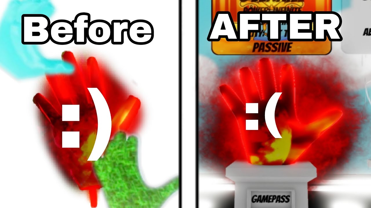How did overkill went from a respected glove to the most HATED one?|Slap battles|Roblox|
