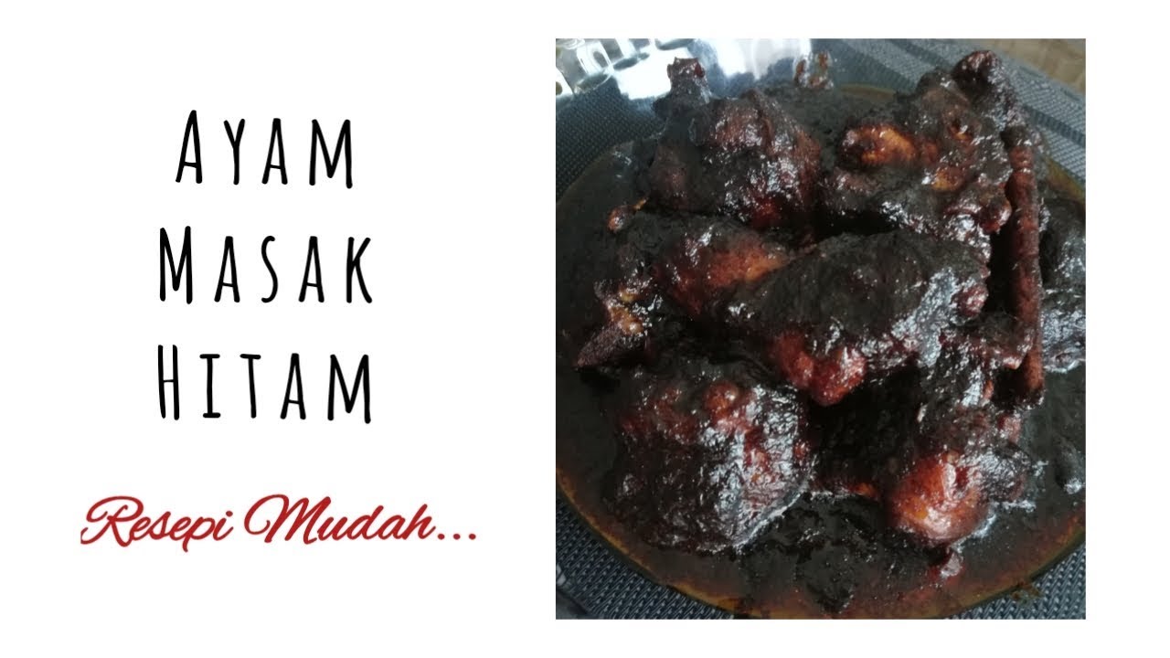 Ayam Masak Hitam