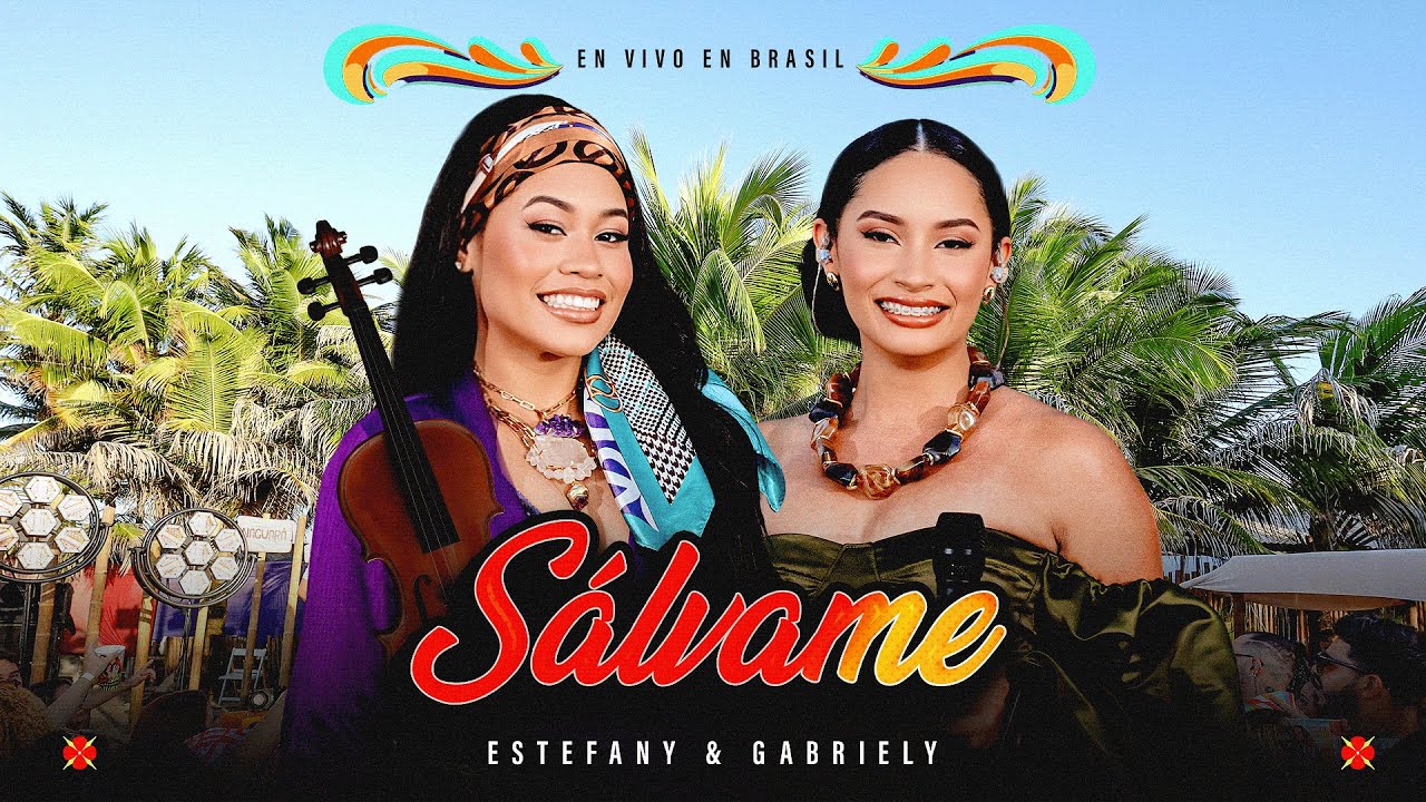 Estefany & Gabriely - Sálvame ( BREGA LATINO ) En Vivo en Brasil