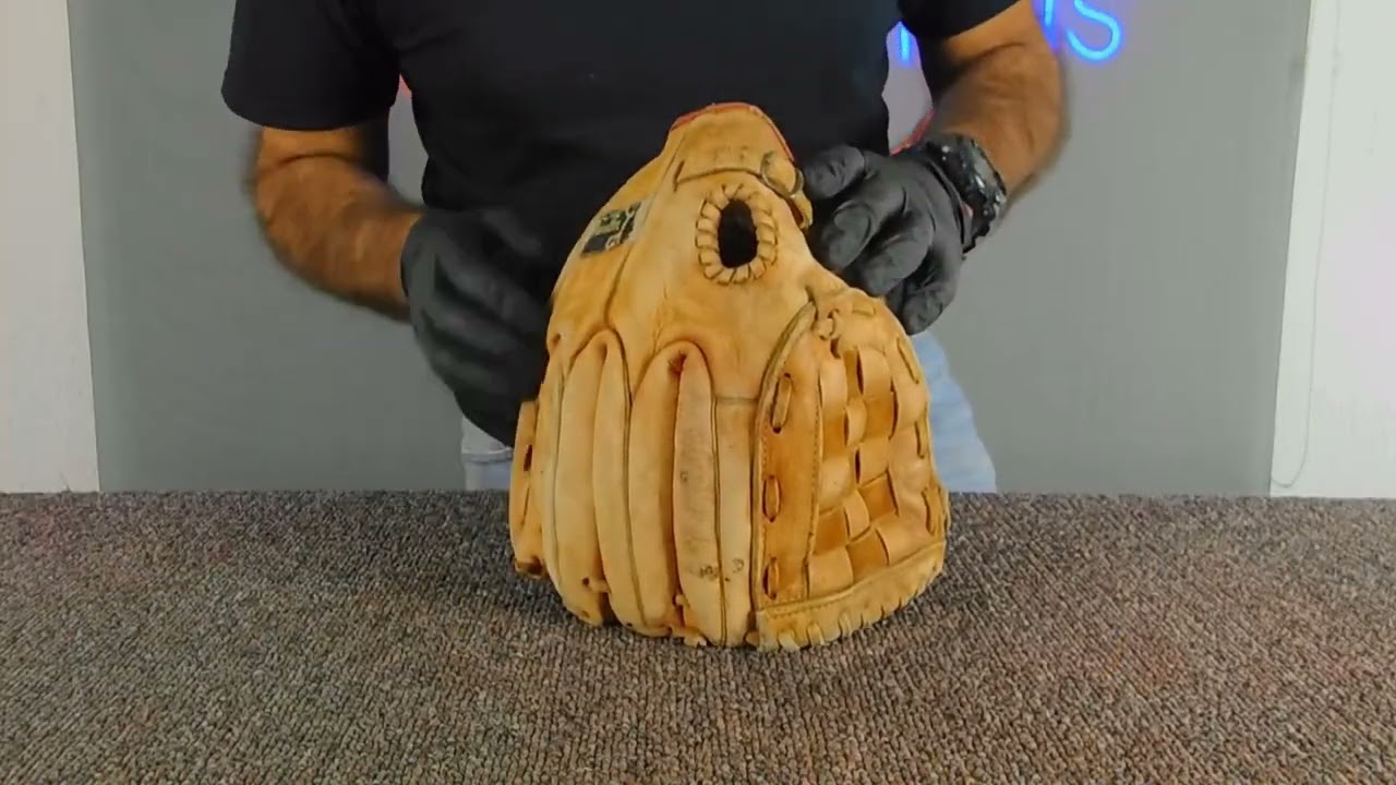 PINTADO A MANO DE GUANTE DE BASEBALL